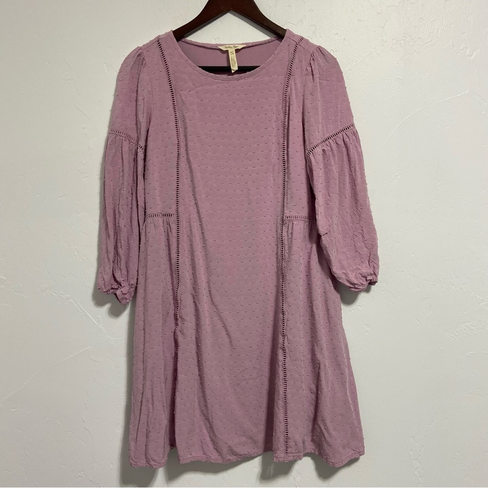 Matilda Jane Purple Lavender Dress Long Sleeve Women's XS